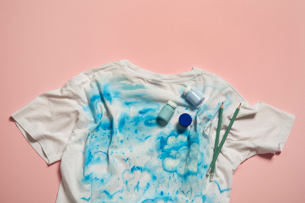 Como tingir roupa em casa? 4 roupa pintada