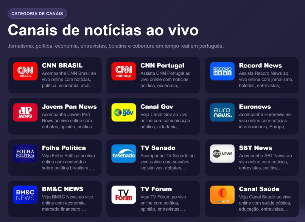 TV pela internet ganha espaço na rotina de quem busca informação e entretenimento 1 TV pela internet